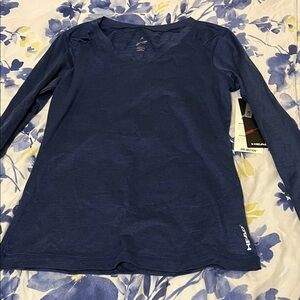 Head Women's Long Sleeve Tee - Navy Blue